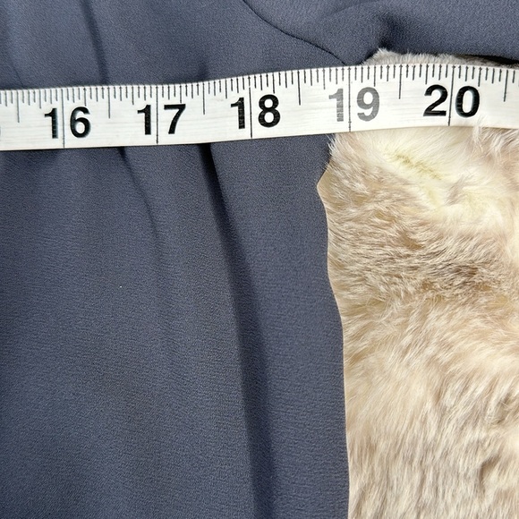 LOFT | Split Neck Mixed Media Top - Picture 9 of 11